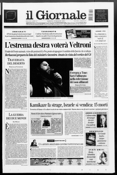 Il giornale : quotidiano del mattino